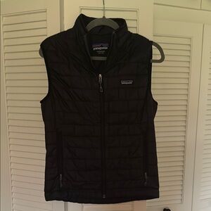 Patagonia Black Quilted Vest